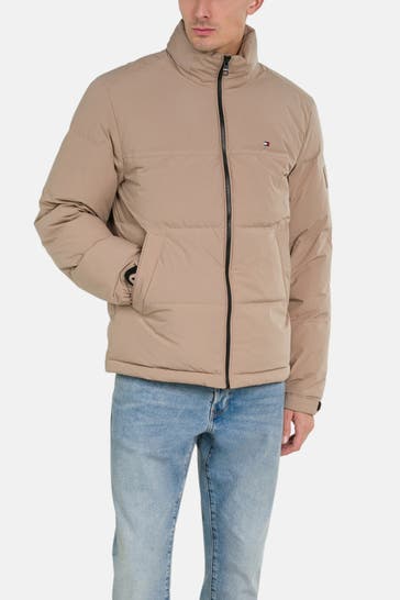 TOMMY HILFIGER Daunenjacke hellbraun