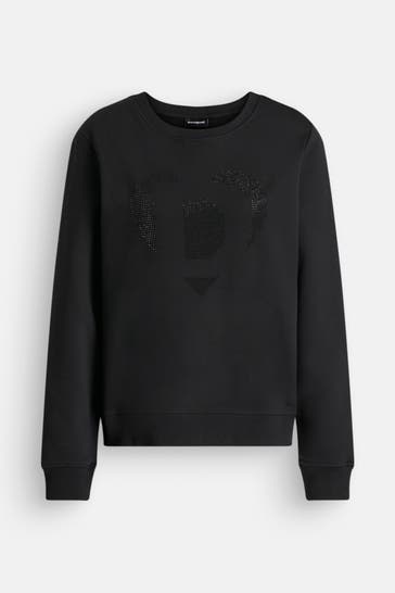 DESIGUAL Sweatshirt schwarz