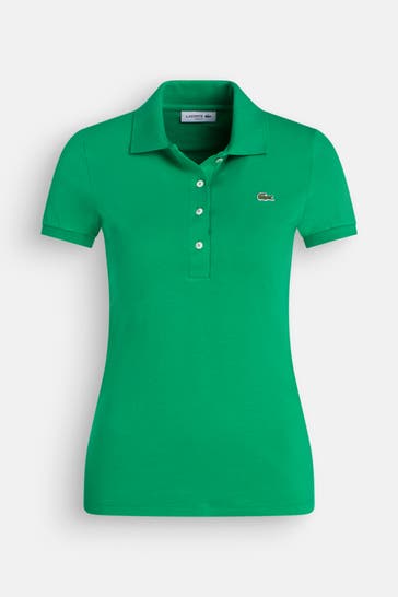 LACOSTE Polo-Shirt grün