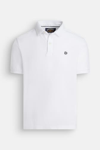 SUPERDRY Polo-Shirt weiß