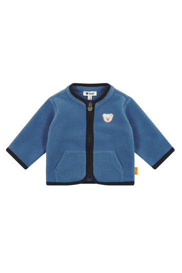 STEIFF Fleecejacke azurblau