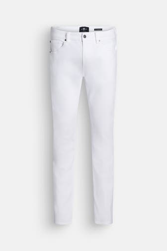 7 FOR ALL MANKIND Jeans weiß slim
