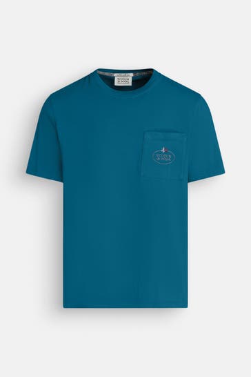 SCOTCH & SODA T-Shirt petrol