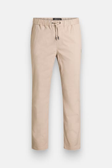 KARL LAGERFELD Stoffhose beige