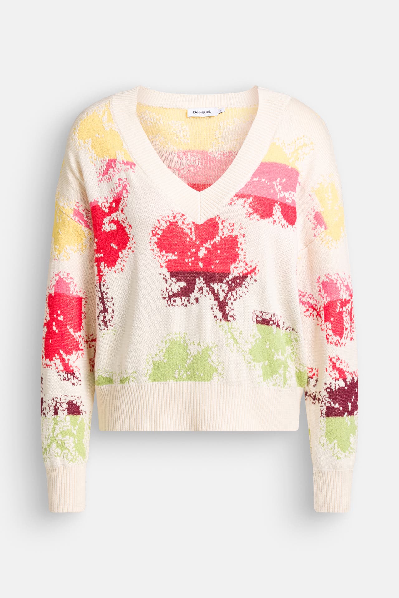 DESIGUAL Strickpullover gemustert, Bild 1