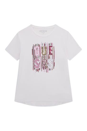 GUESS T-Shirt weiß