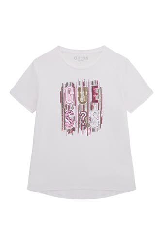 GUESS T-Shirt weiß