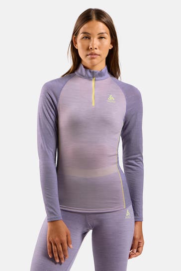 ODLO Baselayer 'Natural Performance' lavendel