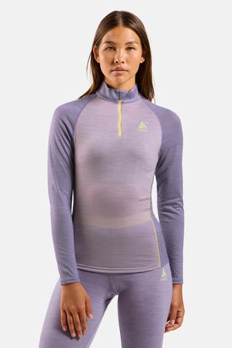 ODLO Baselayer 'Natural Performance' lavendel