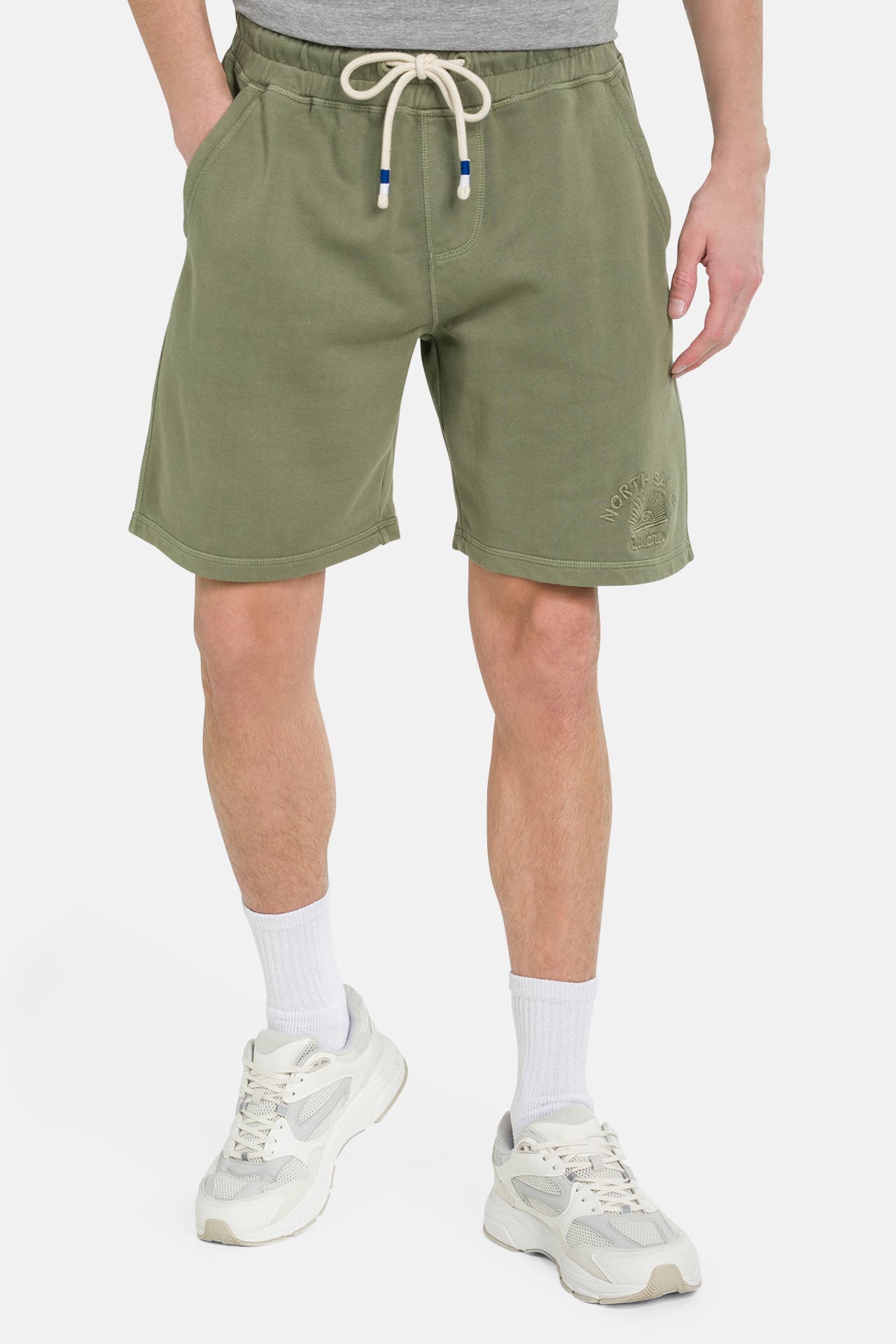 NORTH SAILS Sweatshorts graugrün, Bild 1