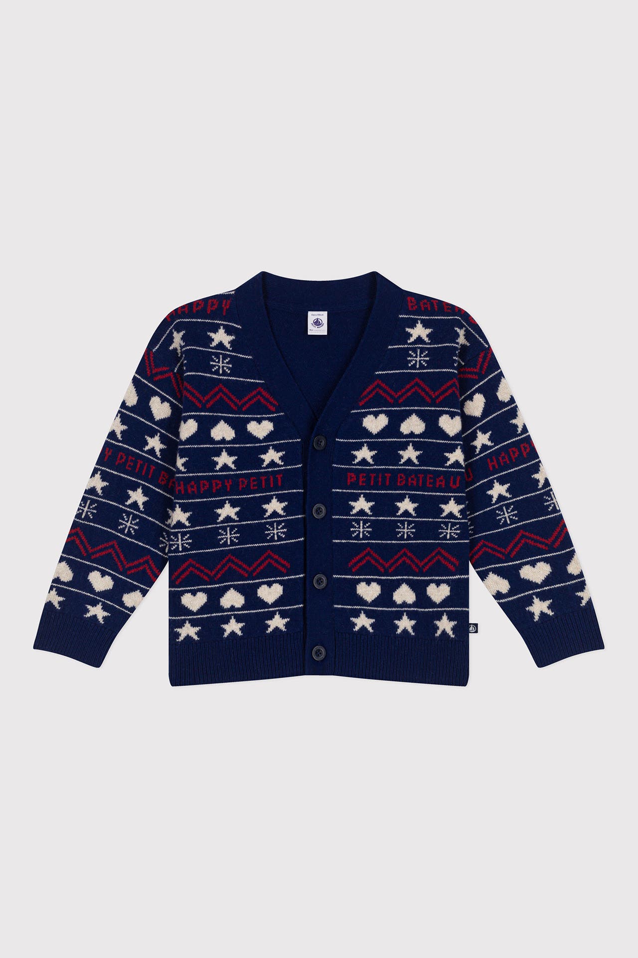 PETIT BATEAU Strickpullover gemustert, Bild 1