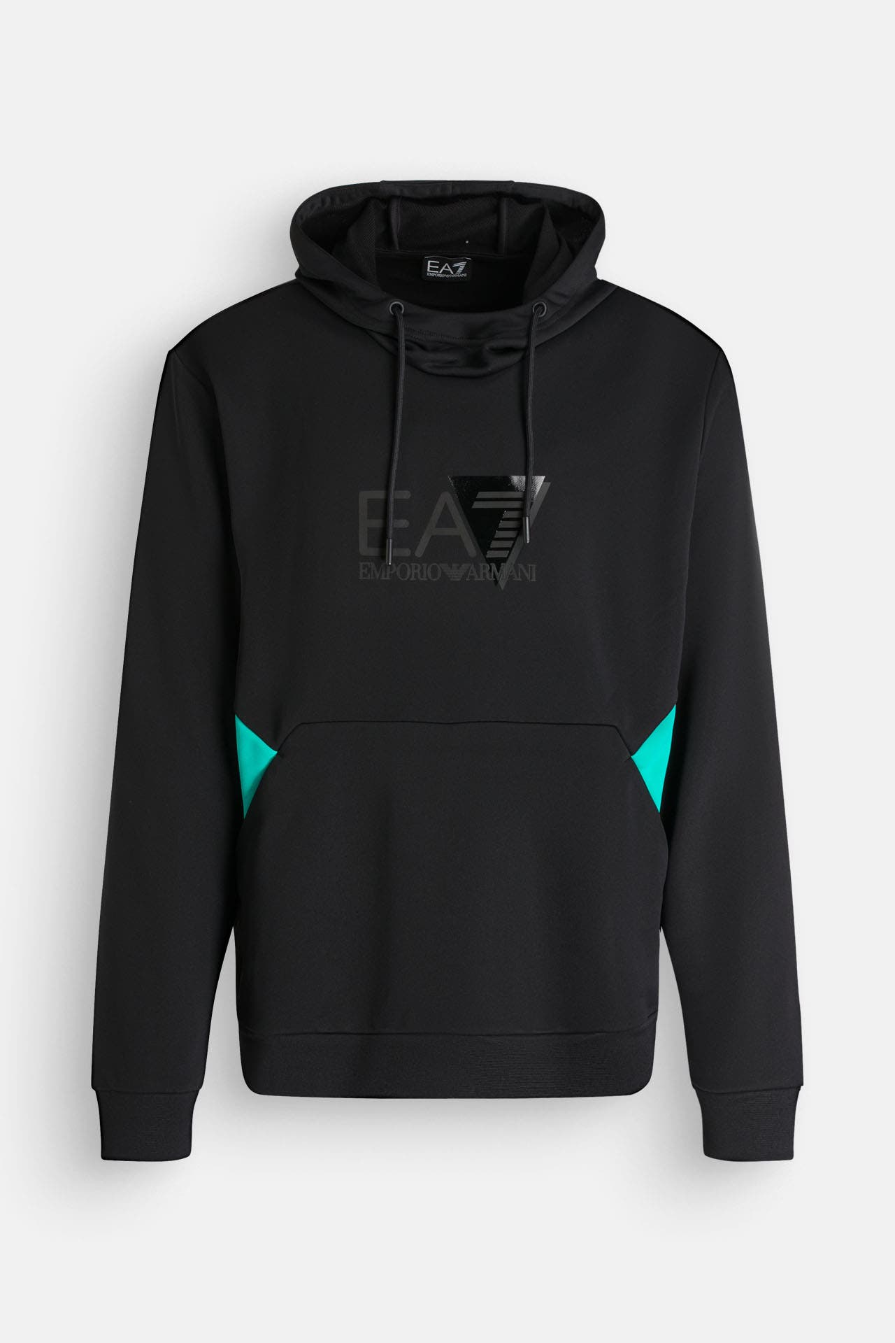 EA7 Hoodie schwarz, Bild 1