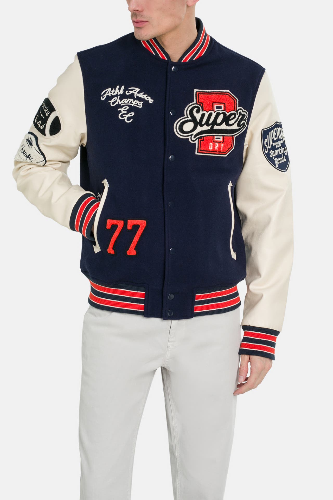 SUPERDRY Collegejacke mehrfarbig, Bild 1