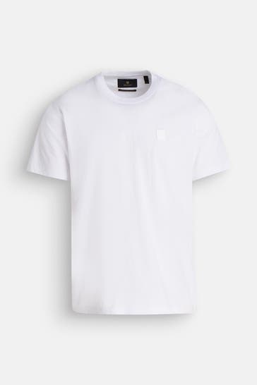 BELSTAFF T-Shirt 'Steel' weiß