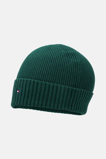 TOMMY HILFIGER Mütze dunkelgrün