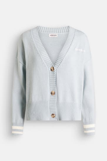 GUESS Strickjacke hellblau