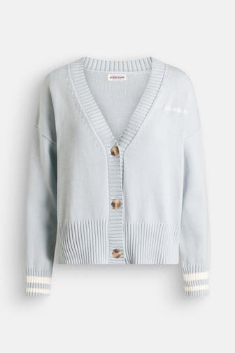 GUESS Strickjacke hellblau