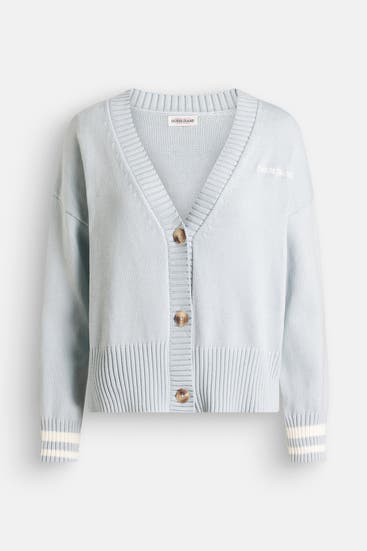 GUESS - Strickjacke hellblau