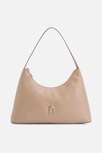 FURLA Schultertasche 'Diamante S' greige
