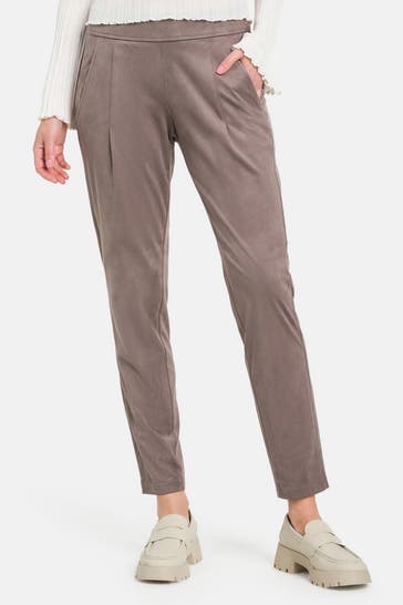 RAFFAELLO ROSSI Stoffhose taupe