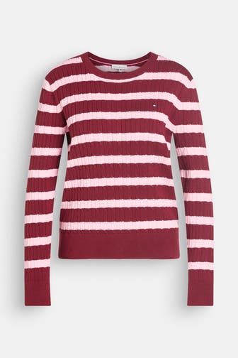 TOMMY HILFIGER Strickpullover gestreift