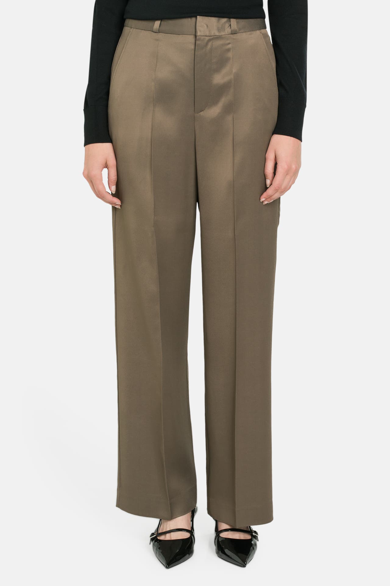 WOOD WOOD Stoffhose 'Lana' khaki, Bild 1