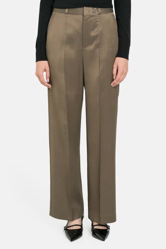 WOOD WOOD Stoffhose 'Lana' khaki