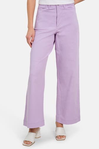 LOLLYS LAUNDRY Stoffhose 'Florida' lavendel