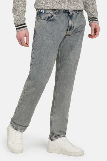 CALVIN KLEIN Jeans straight hellblau