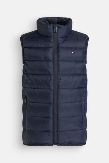 TOMMY HILFIGER Light-Daunenjacke dunkelblau