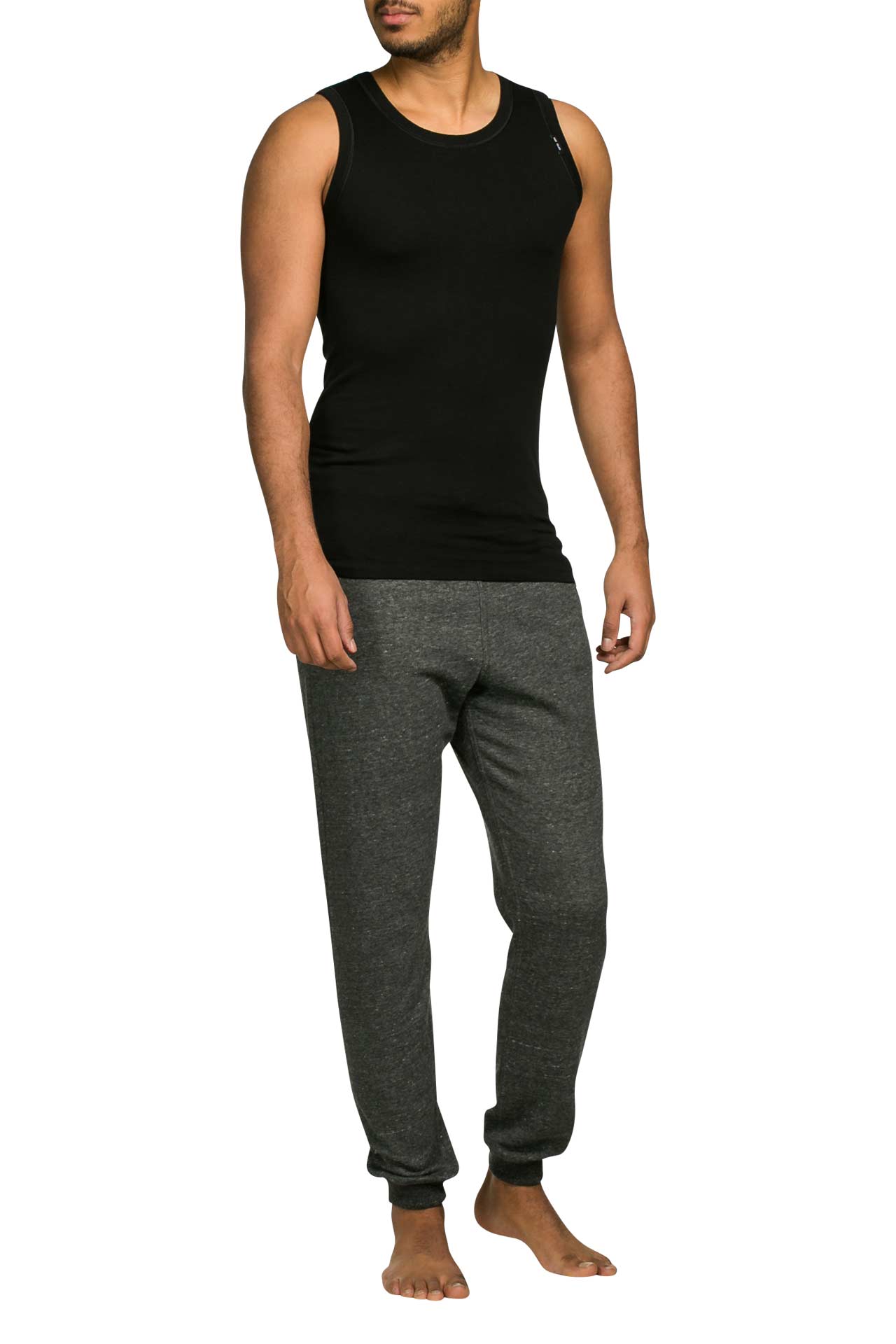 OTTO KERN 2er-Pack Tank Tops schwarz, Bild 1