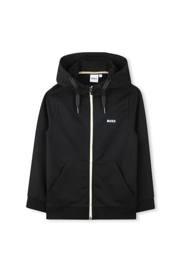 BOSS Sweatjacke schwarz