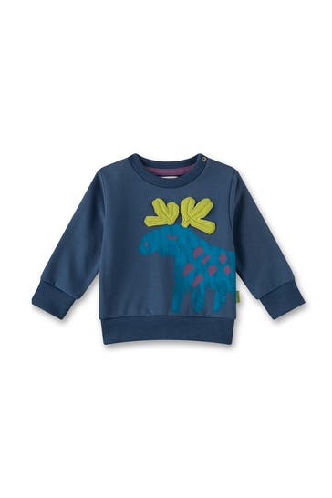 SANETTA Sweatshirt dunkelblau