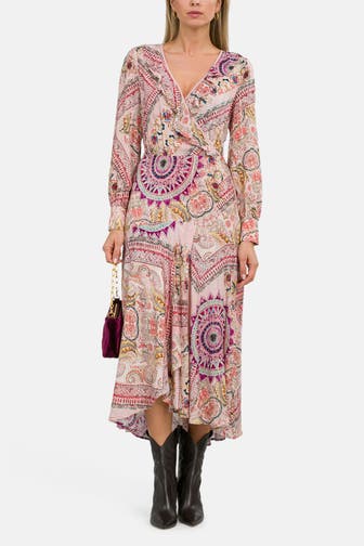 GUESS Chiffon-Kleid 'Monique' gemustert