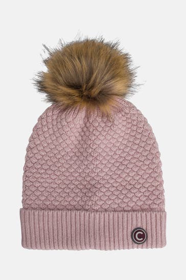 COLMAR Wollmix-Mütze 'Geodesy' altrosa