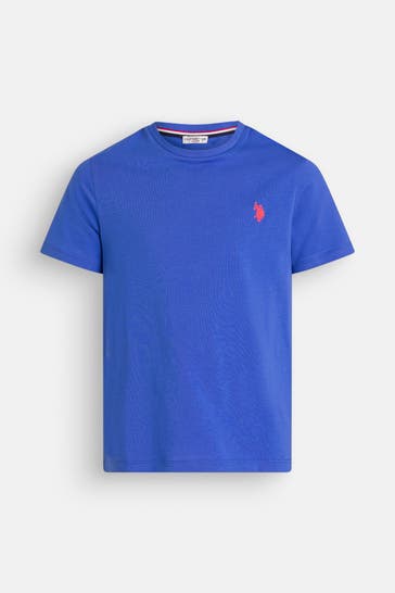 U.S. POLO ASSN. T-Shirt 'Sand' blau