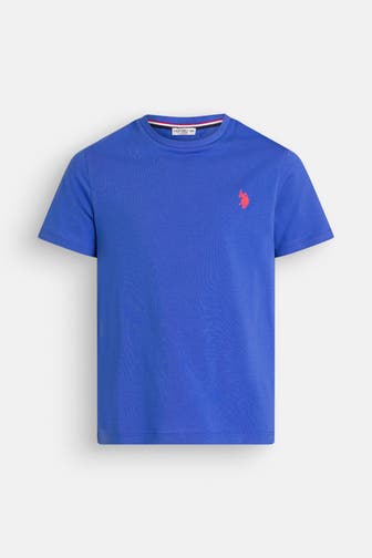 U.S. POLO ASSN. T-Shirt 'Sand' blau