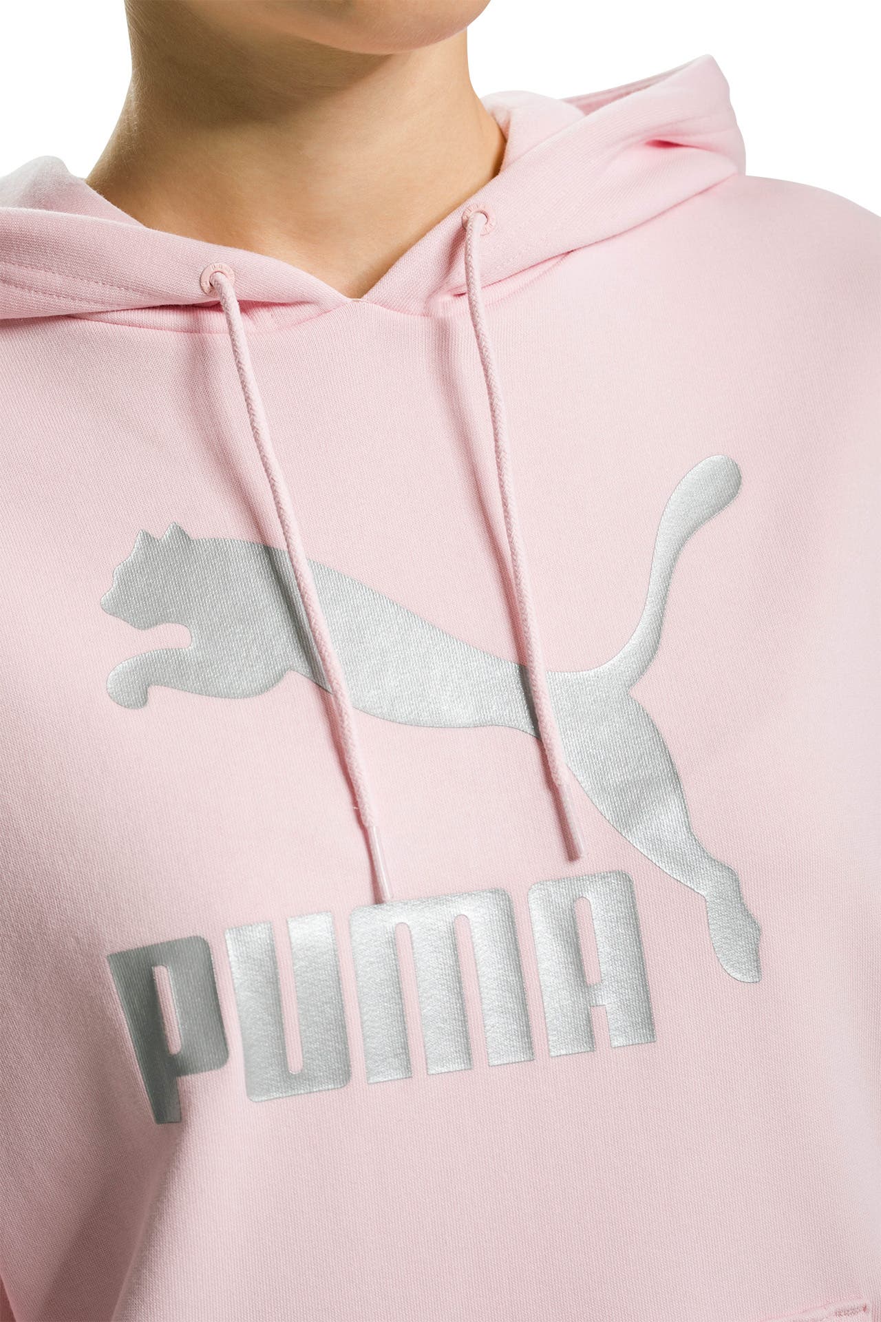 Puma hoodie rosa 2025
