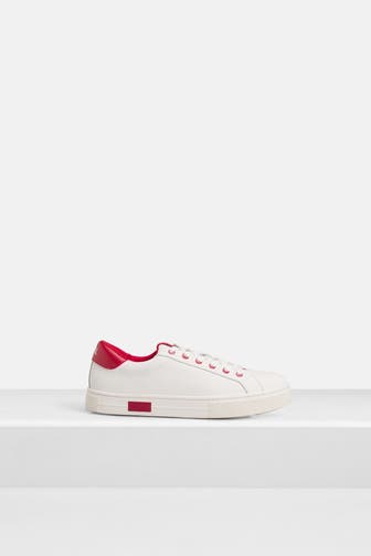 ARMANI EXCHANGE Leder-Sneaker zweifarbig