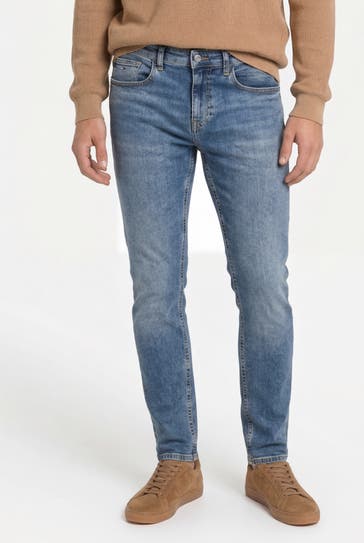 TOMMY HILFIGER Jeans tapered azurblau