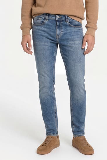 TOMMY HILFIGER - Jeans tapered azurblau