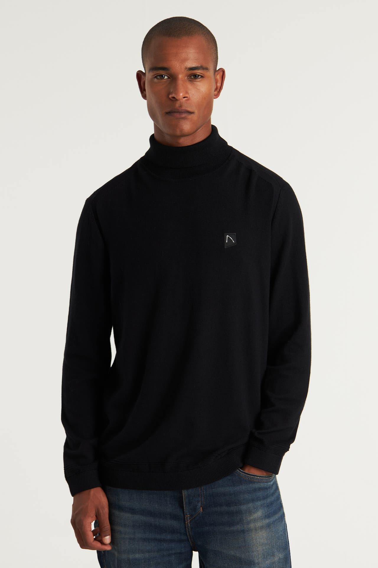CHASIN' Strickpullover 'Leonard' schwarz, Bild 1