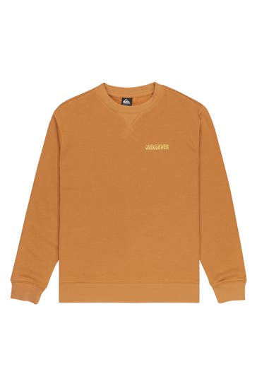 QUIKSILVER Sweatshirt gelbbraun