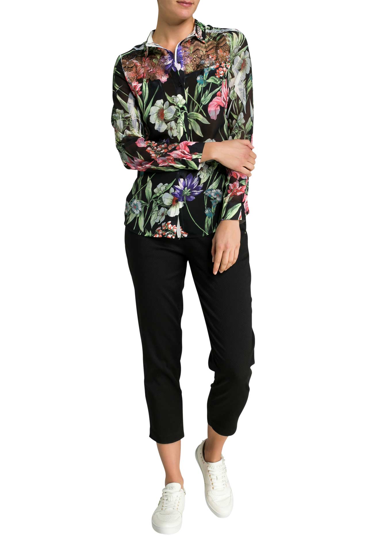 GUESS Bluse 'Clouis' gemustert, Bild 1