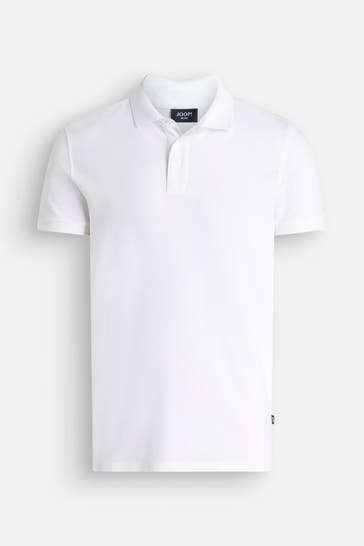 JOOP! JEANS Polo-Shirt 'Beeke' weiß