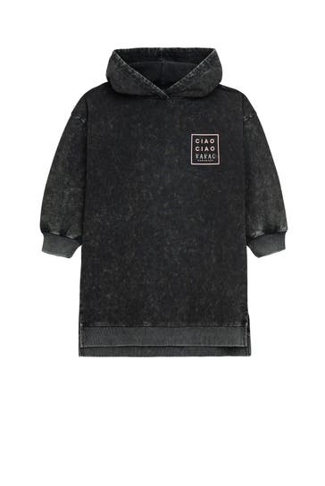 DANAMADE Sweatkleid 'Zora' dunkelgrau