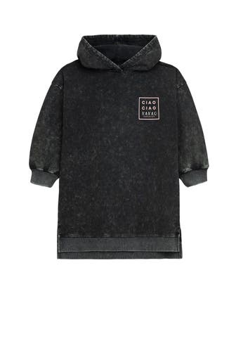 DANAMADE Sweatkleid 'Zora' dunkelgrau