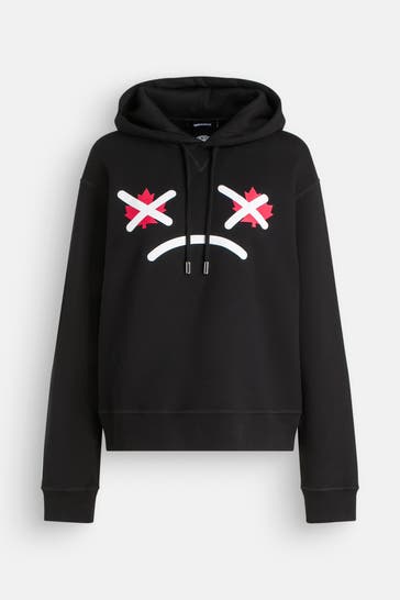 DSQUARED2 Hoodie schwarz