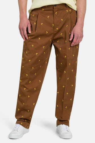 HUGO Stoffhose 'Renar' gemustert