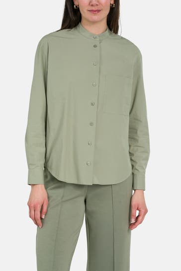 MARC O'POLO DENIM Casual-Bluse graugrün